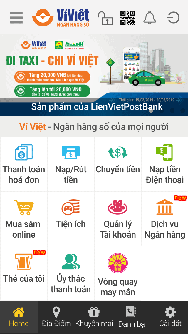 Hướng dẫn đăng ký tài khoản Ví Việt