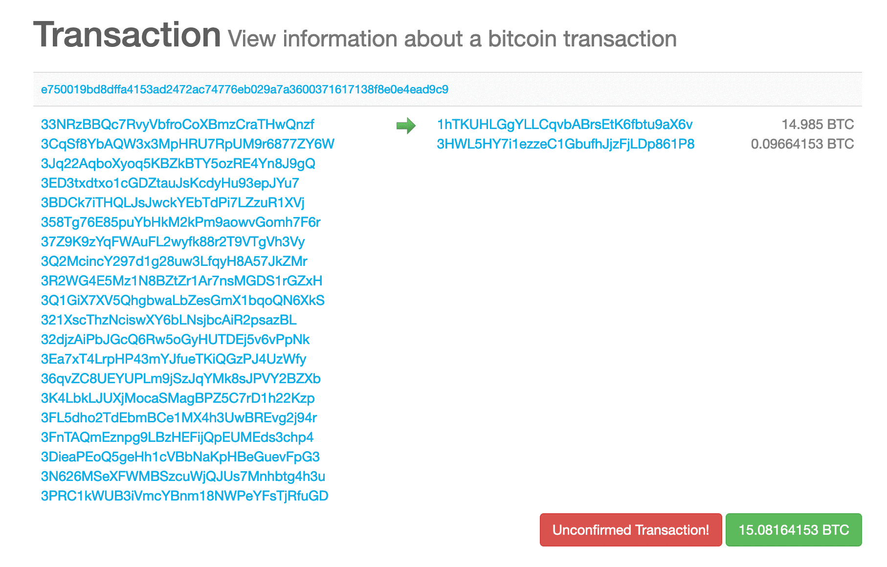 Hướng dẫn kiểm tra trạng thái của một giao dịch Bitcoin