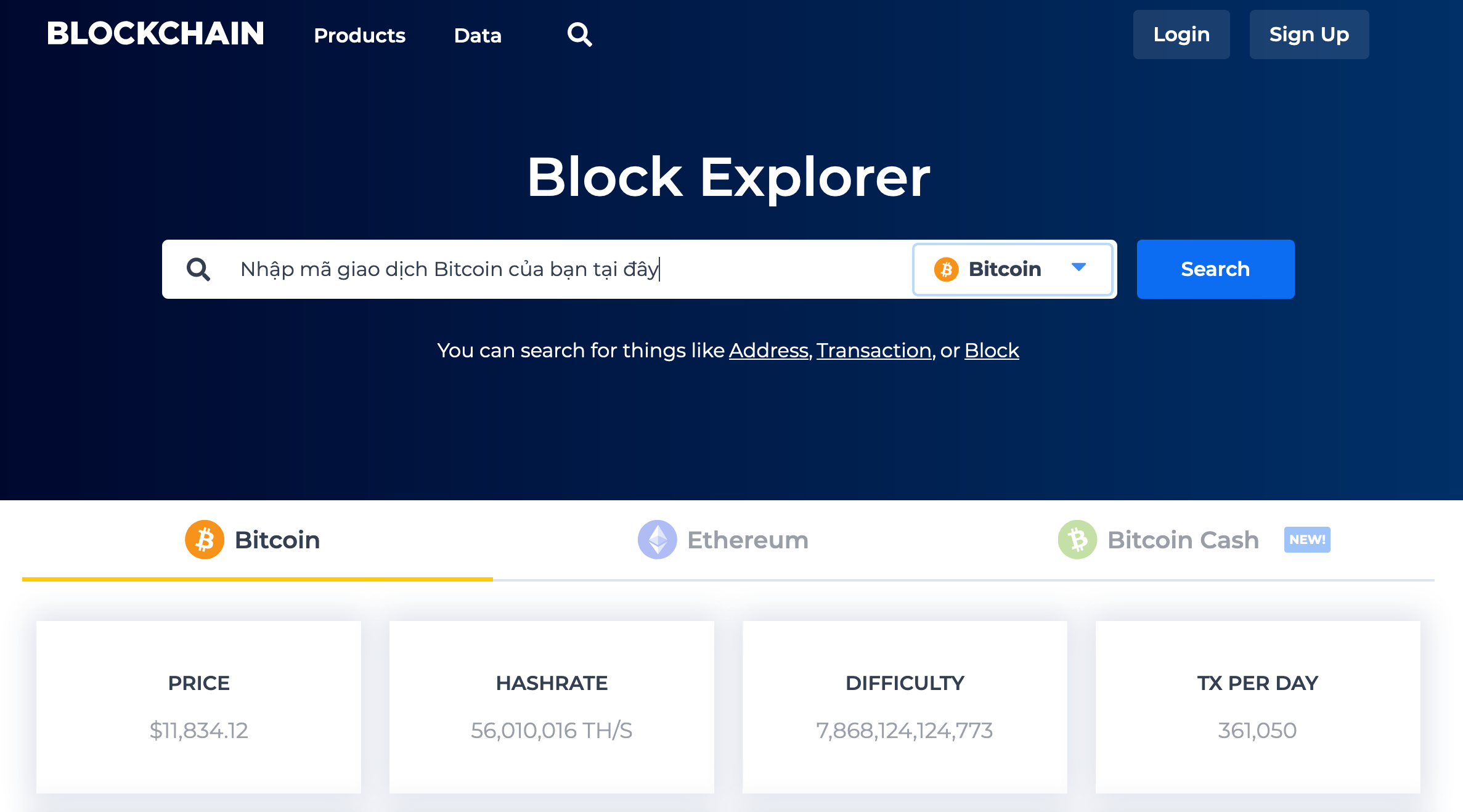 Blockchain search bitcoin seepit mine ethereum