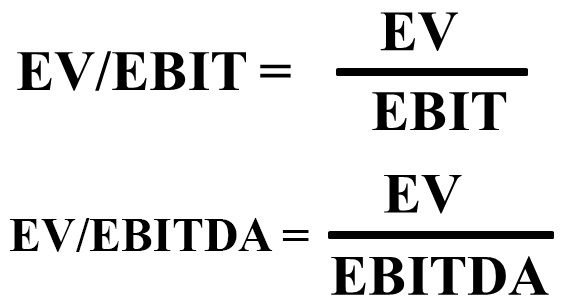 Chỉ số EV, EBIT, EBITDA là gì?