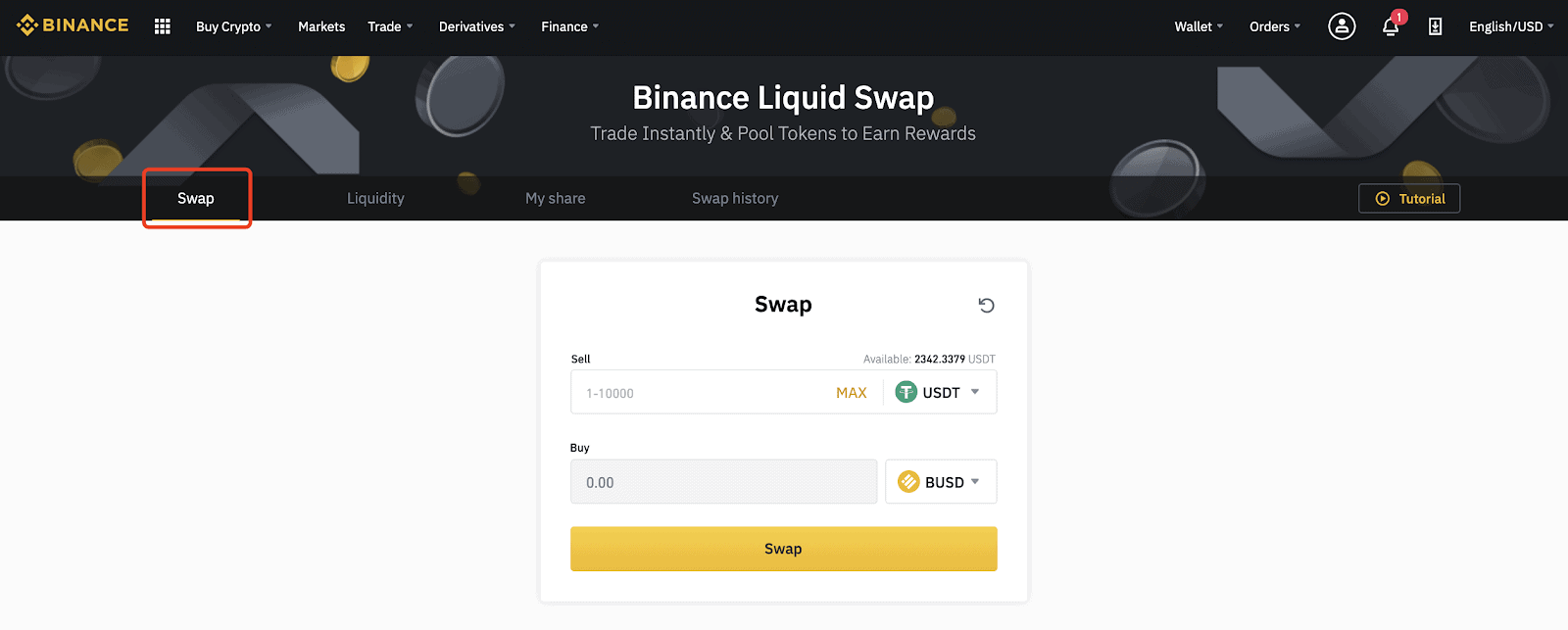 Binance Liquid Swap là gì?