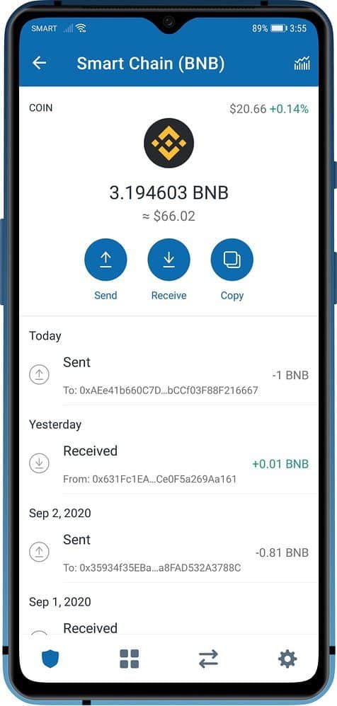 How to Login and Register with Binance Smart Chain 1