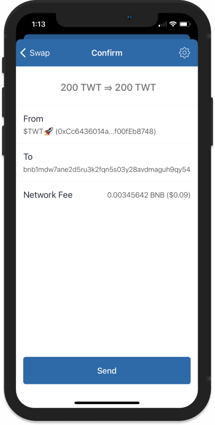how to host bep2 to bep20 in Trust Wallet 4