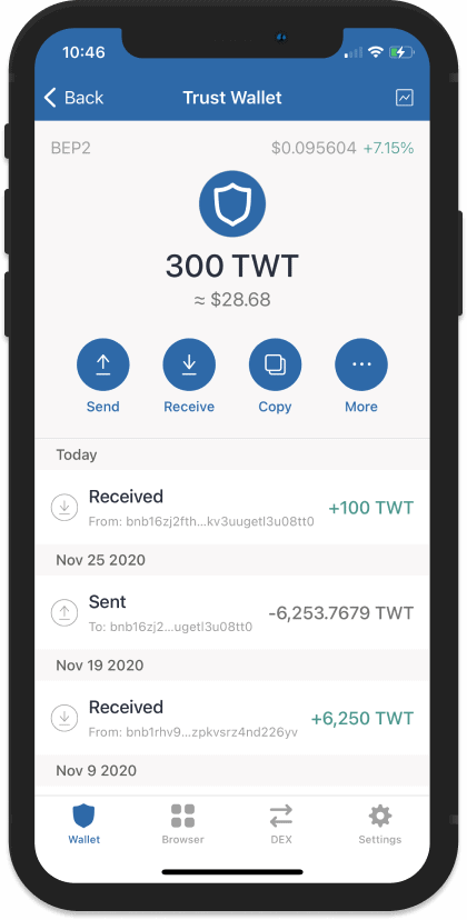 how to host bep2 to bep20 in trust wallet 9