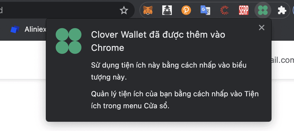 clover wallet la gi danh gia va huong dan su dung vi clover wallet 2