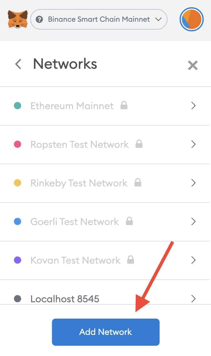 How to connect to Metamask via Nervos 3 . network