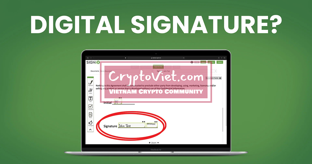 Digital Signature (Chữ ký số) là gì?